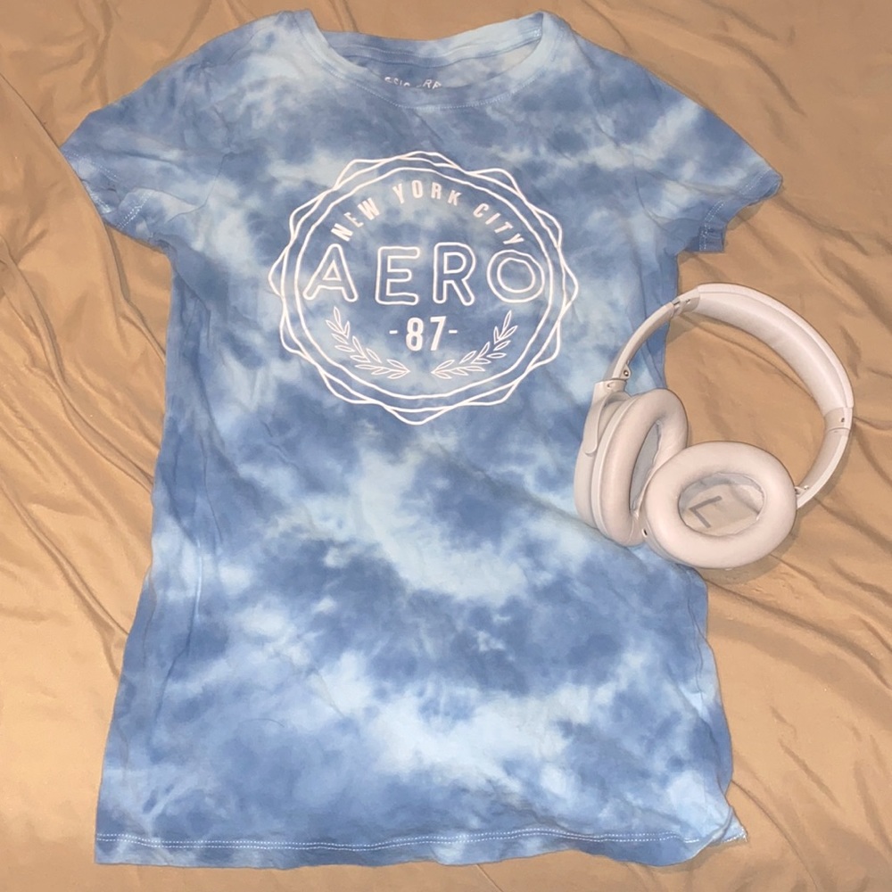 Aeropostale classic crew tie dye t-shirt